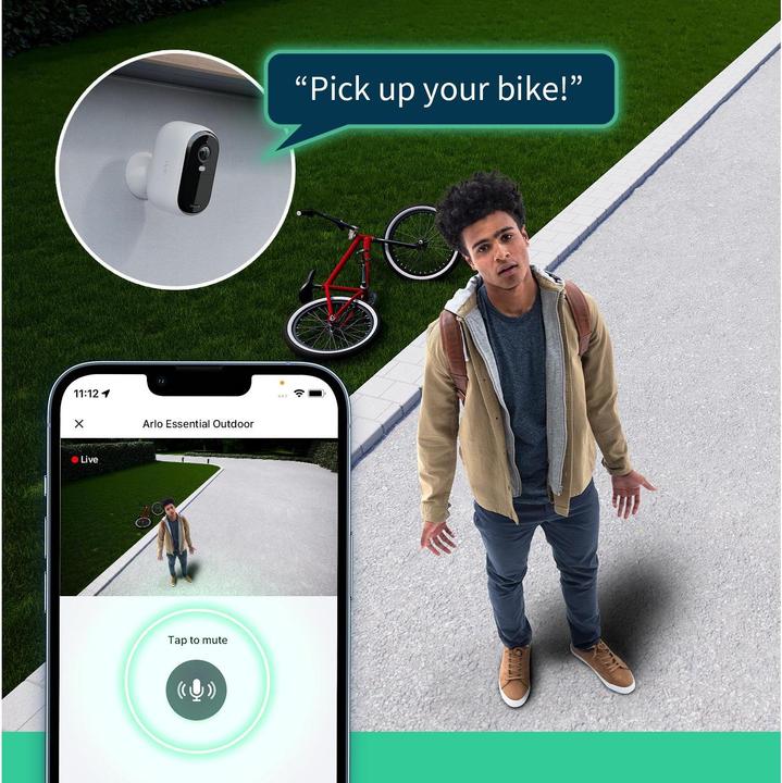 Productafbeelding Arlo Essential XL 2K Outdoor Camera (2560 x 1440 Pixels)