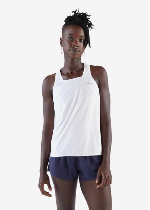 Actual product image Kiprun Lauf-Tanktop Damen leicht - Light 900 weiss (XL)