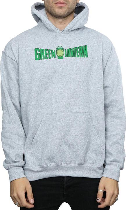Produktbild Green Lantern Text Logo Kapuzenpullover (L)
