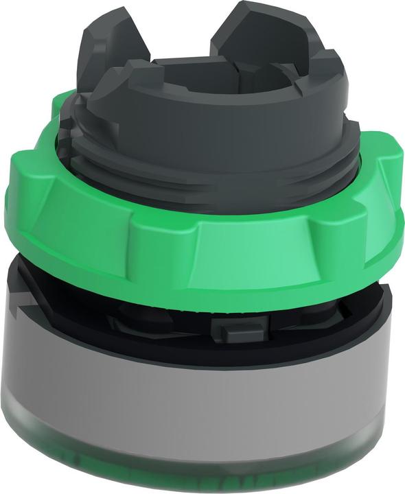 Actual product image Schneider Electric Illuminated push-button, front, grooved, ZB5AW333SC0