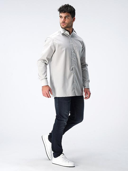 Immagine prodotto Olymp Camicia Luxor grey/ New Kent 1/1 arm Chambray Gr.44 (44)
