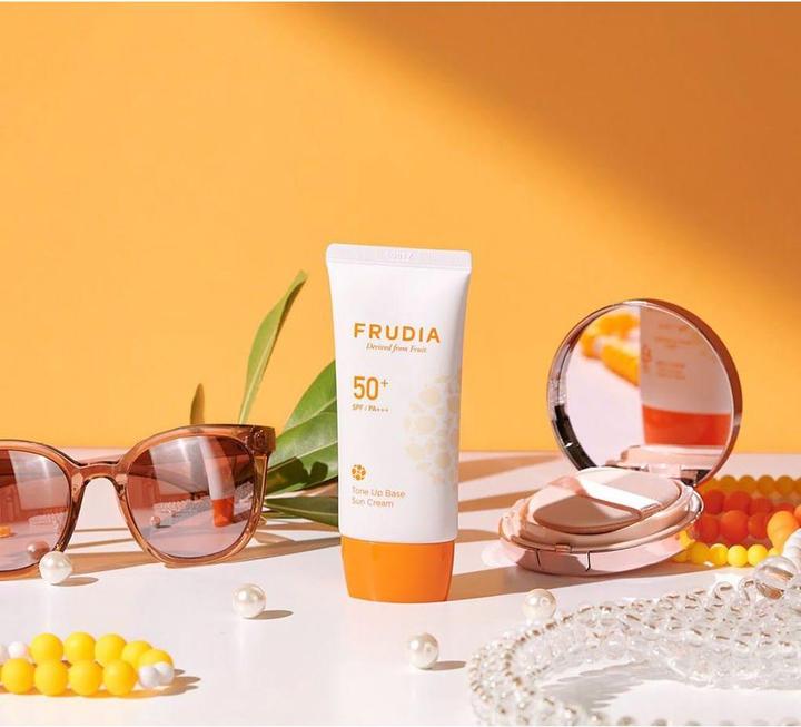 Actual product image Frudia Sun Tone Up Base (Sun cream face, SPF 50+, 50 ml, 50 g)
