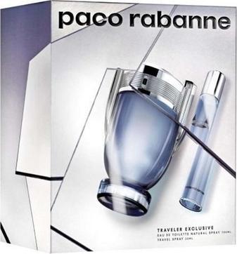 Actual product image Paco Rabanne Invictus Eau De Toilette 2-Piece Set with Box (Eau de toilette, 100 ml)