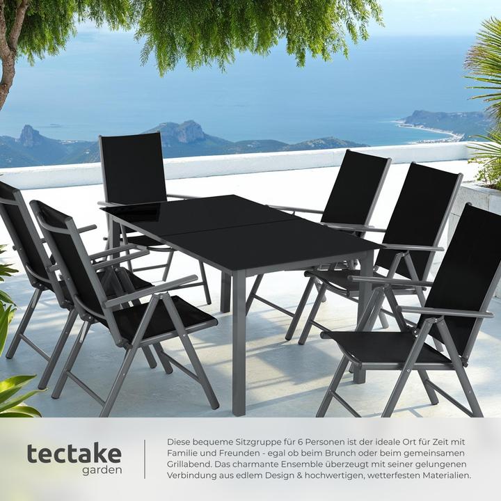 Produktbild tectake Sitzgruppe (150 cm)