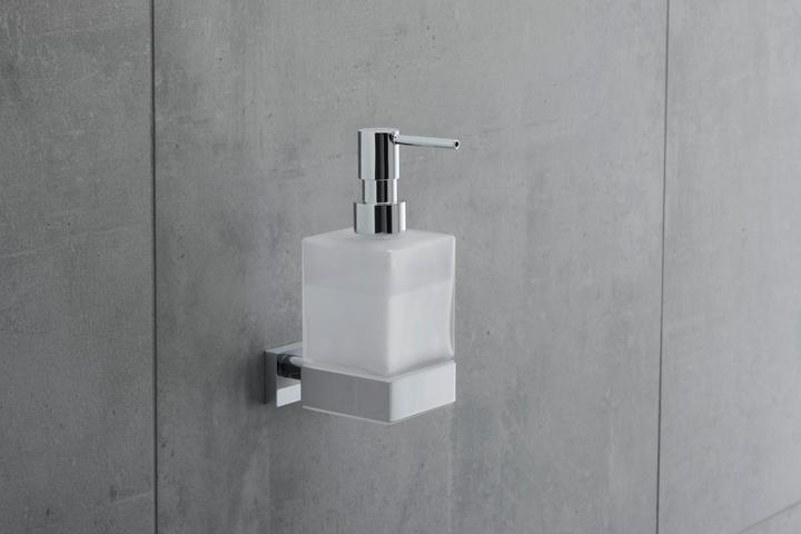 Actual product image Duravit Soap dispenser KARREE glass matt chrome