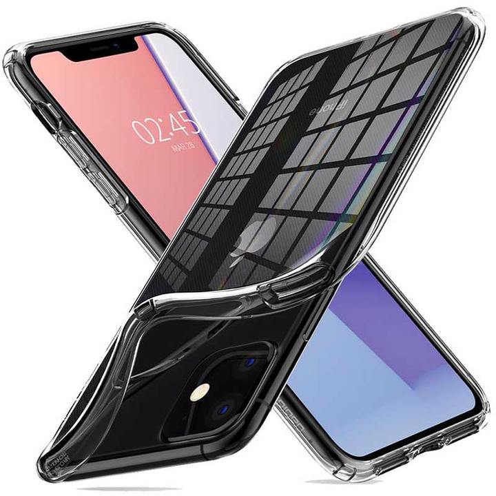 Actual product image Spigen liquid crystal (Apple iPhone 11)