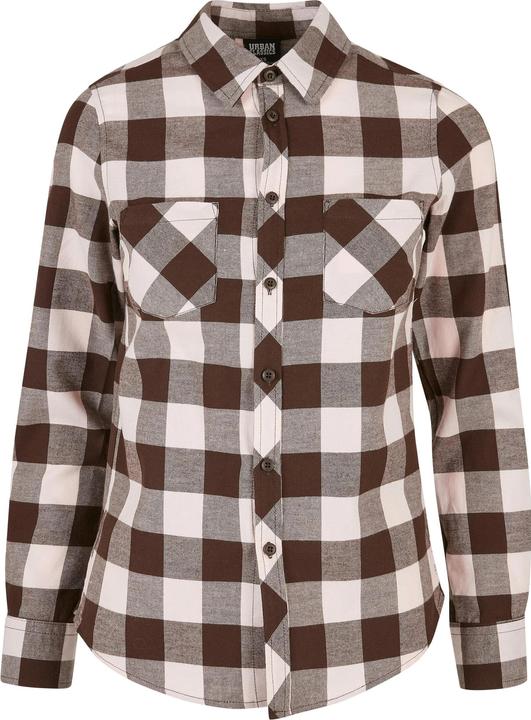Immagine prodotto Urban Classics Camicia da donna in flanella a quadri risvoltati - 1180 (4XL)