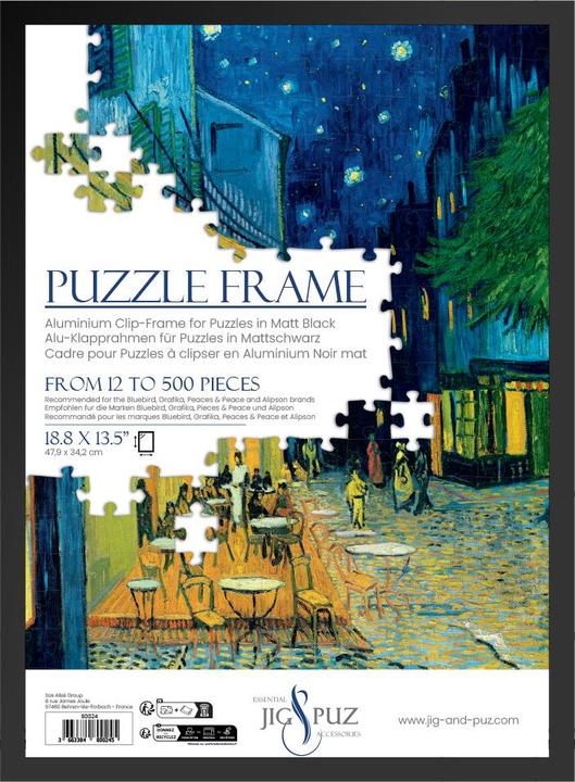 Actual product image Jig & Puz Frame for Puzzles with 1000 Pieces (500 pieces)