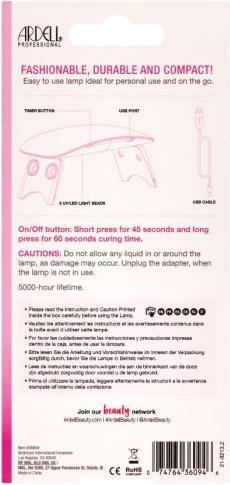 Produktbild Ardell Nail Addict - Led Gel Lamp (Kunstnägel, White)
