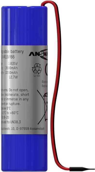 Produktbild Ansmann Li-Ion Battery Pack 1S1P (1 Stk., 18650, 3500 mAh)