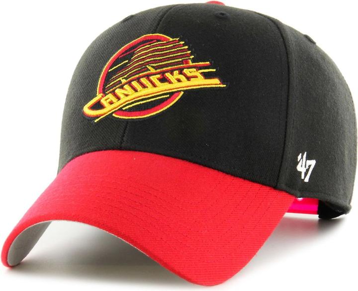 Actual product image 47 Brand Curved Snapback Cap NHL Vintage Vancouver Canucks (One size)