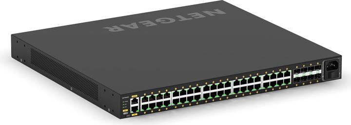 Actual product image Netgear PoE+ Switch AV Line M4250-40G8F-PoE+ 48 Port (48 Ports)