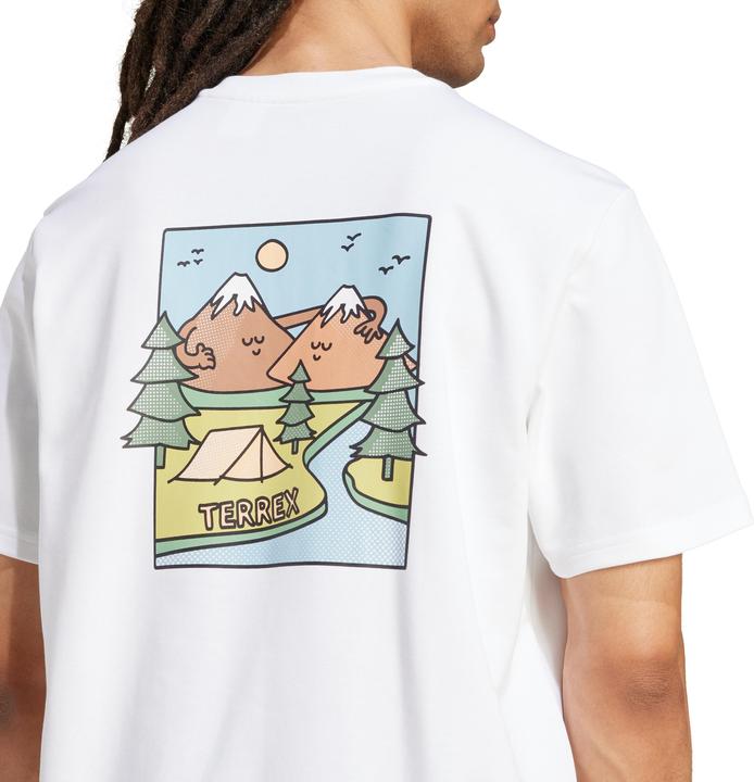 Actual product image adidas Xploric Aerordy Graphic T-Shirt (XL)
