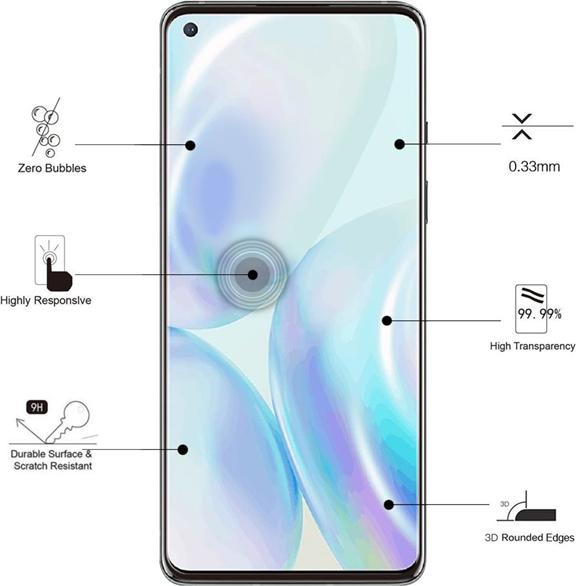 Produktbild Eiger Mountain Glass Clear Edge (1 Stück, Oneplus 8)