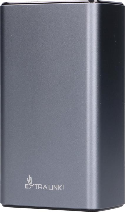 Actual product image Extralink EPB-127 30000mAh Srebrny | Powerbank | Power bank, 65W PD, USB-C (30000 mAh, 65 W, 111 Wh)