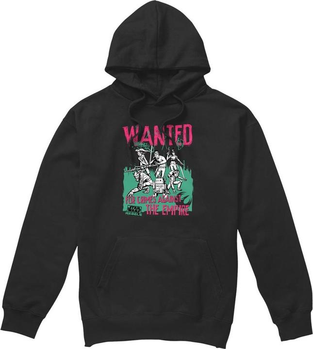 Immagine prodotto Star Wars Wanted Rebels Felpa con Cappuccio Uomo (S)