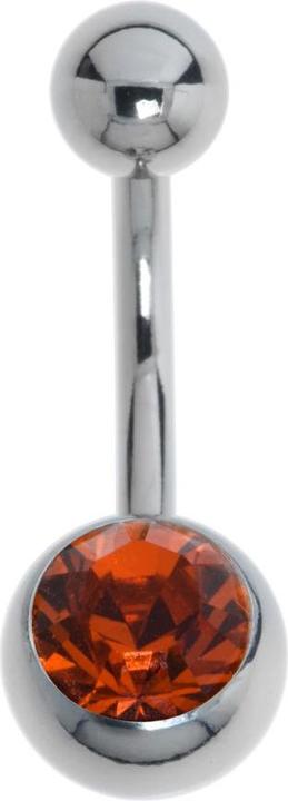 Bijouteria Bauchpiercing (Edelstahl, Zirkonia)