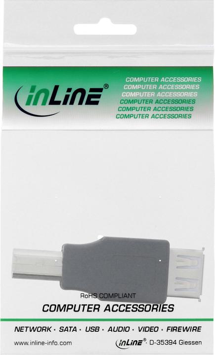 Image du produit InLine Adaptateur USB 2.0 (USB 2.0)