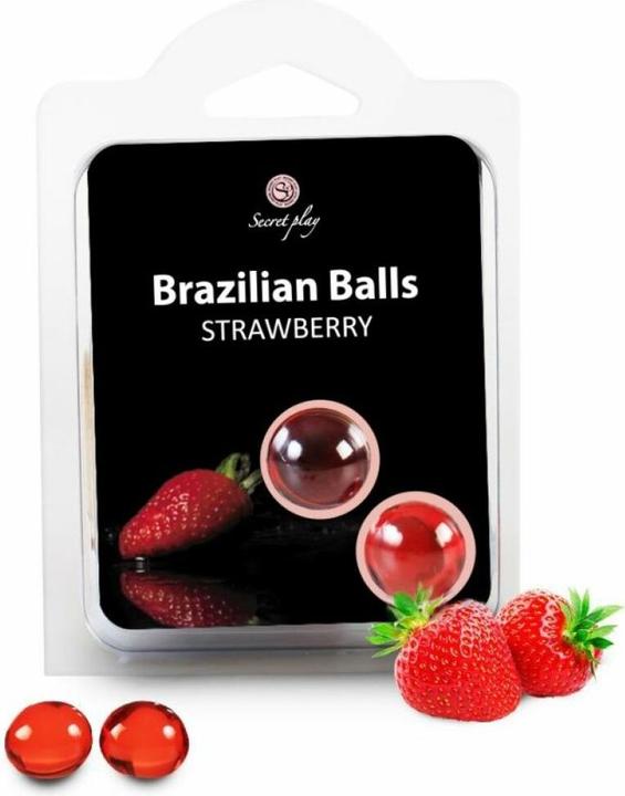 Secret play Brasilianische B?Lle Erdbeeren Setzen 2 B?Lle
