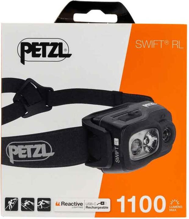 Actual product image Petzl SWIFT RL bk E095BB00 (1100 lm)