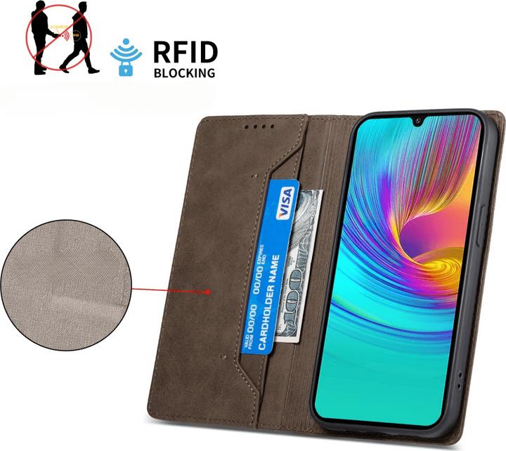 Actual product image Cover-Discount Galaxy A16 - Flip case with RFID blocker (Samsung Galaxy A16 5G)