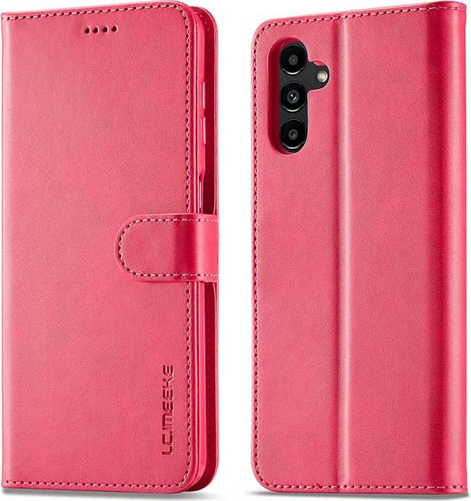 Produktbild LC.Imeeke Huawei P30 - Wallet Etui mit 3 Kartenfächern & Magnetverschluss, Pink (Huawei P30)