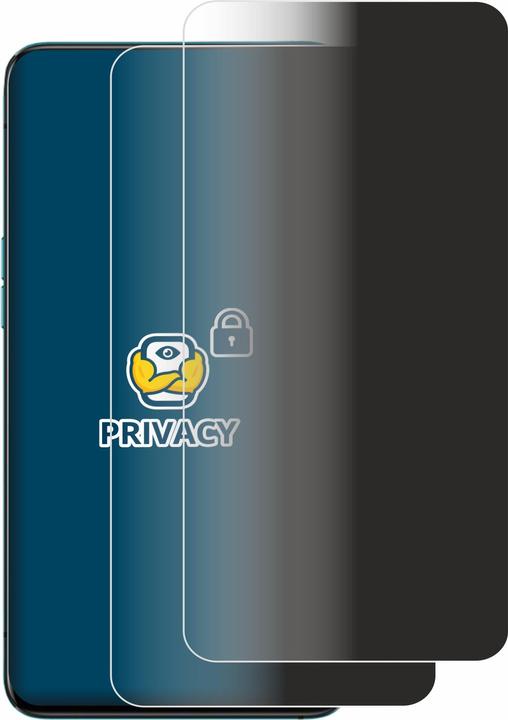Produktbild BROTECT Sichtschutzfolie Anti-Spy Privacy Folie Blaulicht-Schutz (2 Stück, Oppo Reno 5G)