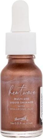 Image du produit Barry M Heatwave Multi-Use Liquid Shimmer (reflet liquide multi-usage) (Fiery, Highlighter)