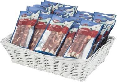 Produktbild Trixie Denta Fun Marbled Beef Chewing Rolls, 17 cm, 3 stk./140 g - (6 pk/ps) (3 Stk., 140 g)