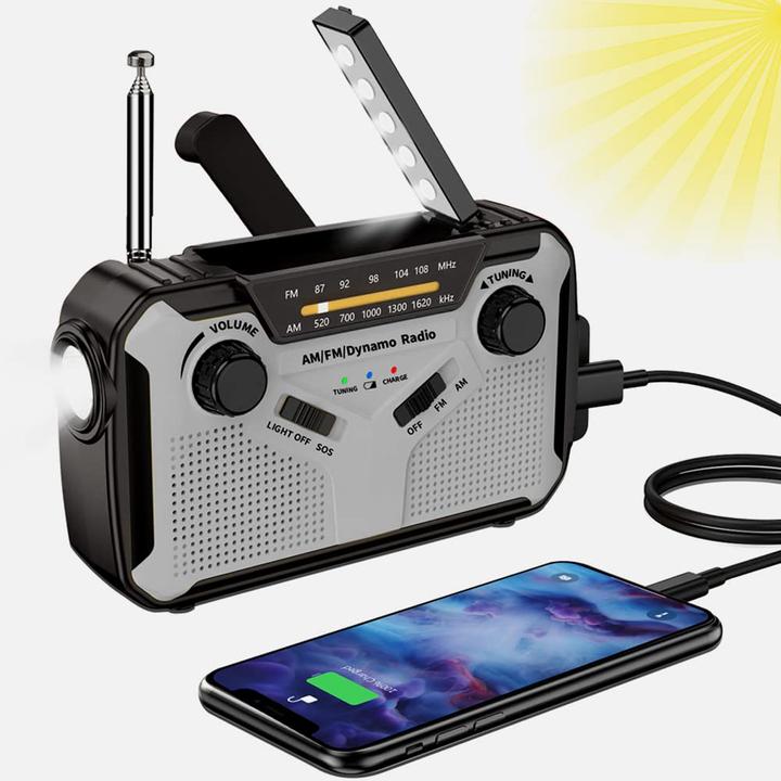 Immagine prodotto Paidashu Kurbelradio (AM, FM)