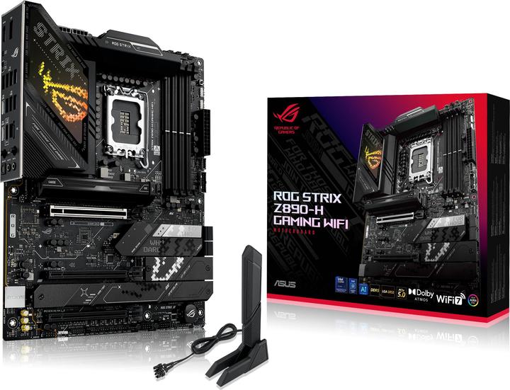 Actual product image ASUS ROG STRIX Z890-H GAMING WIFI (LGA 1851, Intel Z890, ATX)