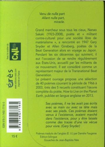 Produktbild Comment vivre sur la planète Terre (Französisch, Sakaki Nanao, 2023)