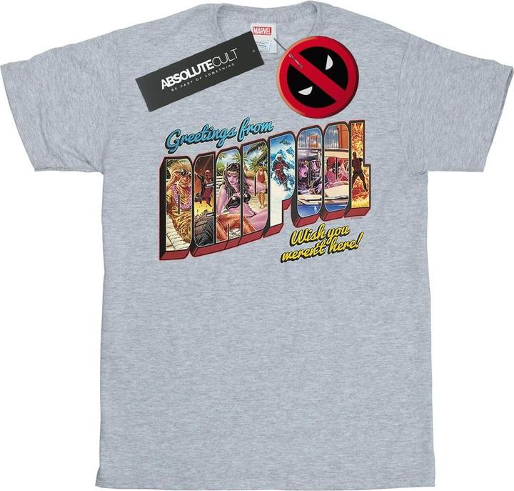 Deadpool Greetings TShirt (XXL)