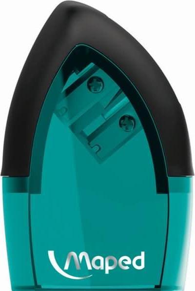 Image du produit Maped Double taille-crayon Tonic Metal, bleu
