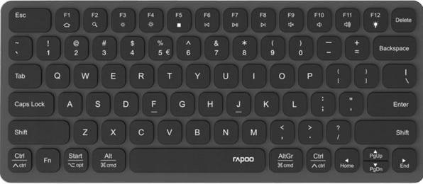 Image du produit Rapoo Clavier Avec Adaptateur USB-C Fr (DE, Filaire)