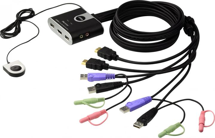 Aten CS692, 2-port KVM