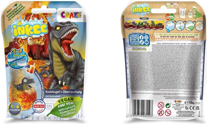 Produktbild Craze Inkee Surprise Dino (Badekugeln)