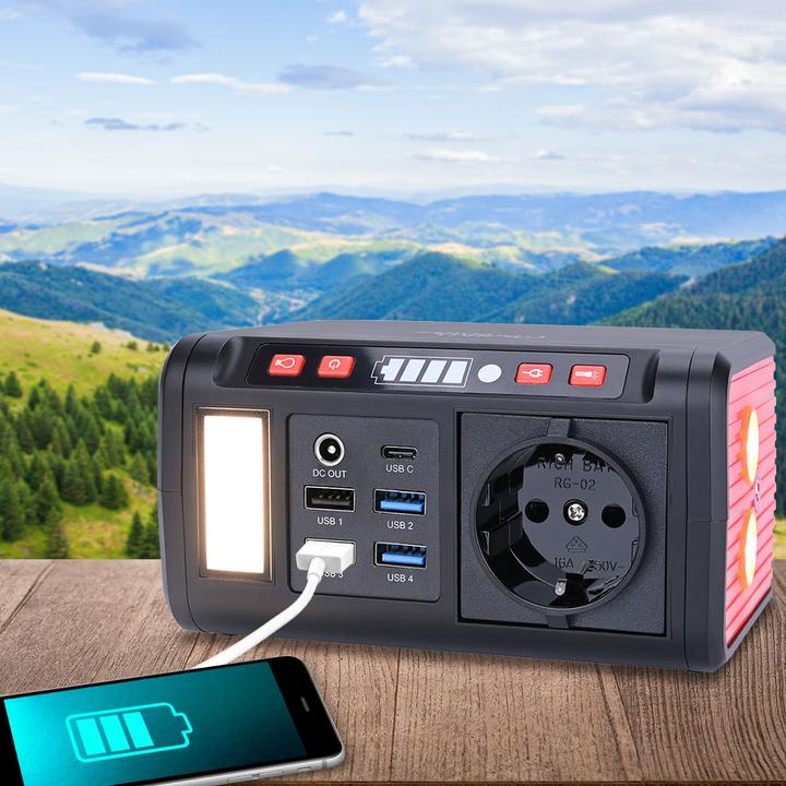 Produktbild Casativo Powerstation und Solargenerator (88.80 Wh, 1.20 kg)