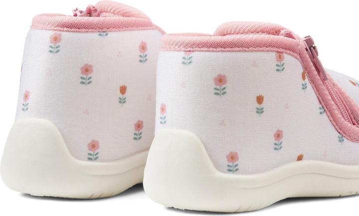 Image du produit La Redoute Collections Chaussons bébé fleuris avec fermeture éclair (23)