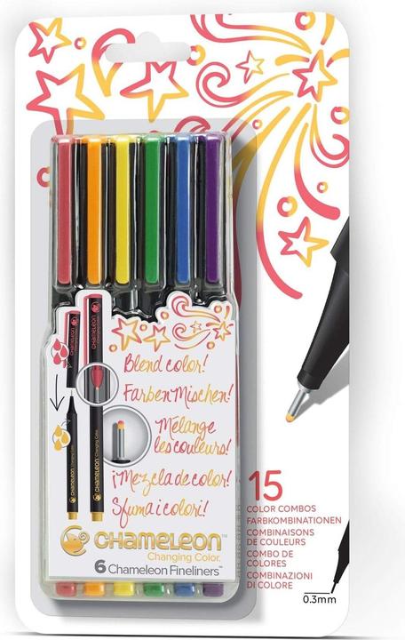 Produktbild Chameleon Fineliner Set (Indigo, 6 x)