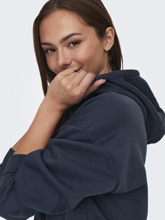 Actual product image Only Play Regular fit Hood Ribbed cuffs Drop shoulder Sweatshirt Hooded jumper (L)