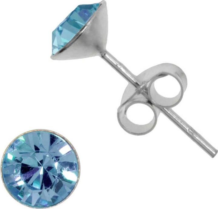 Bijouteria Ohrstecker (Silber 925, Kristall)