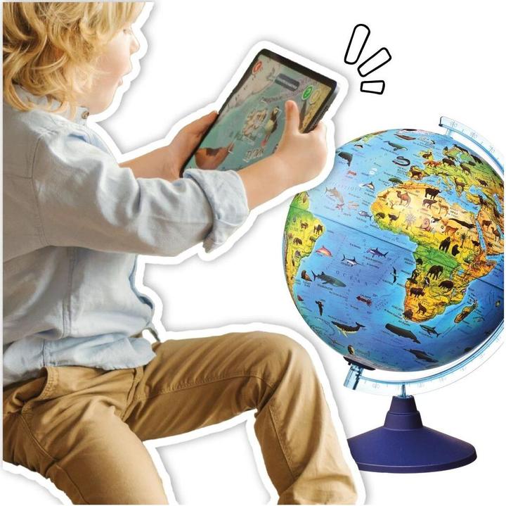 Produktbild Alldoro Interaktiver 3D Zoo Globus, 25cm (25 cm)