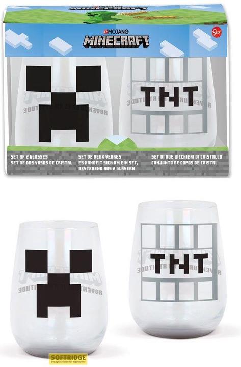 Actual product image Stor Minecraft - Creeper Zwei Glas (0.51 l, 2 x)