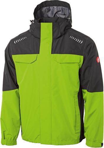 Produktbild Magni Regenjacke Plus lime/schwarz Gr. S Fortis Elements (S)