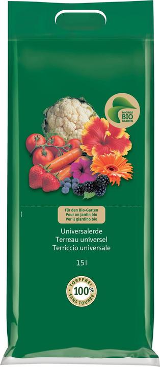 Produktbild Migros-Bio Garden Universalerde (15 l, Erde ohne Torf)