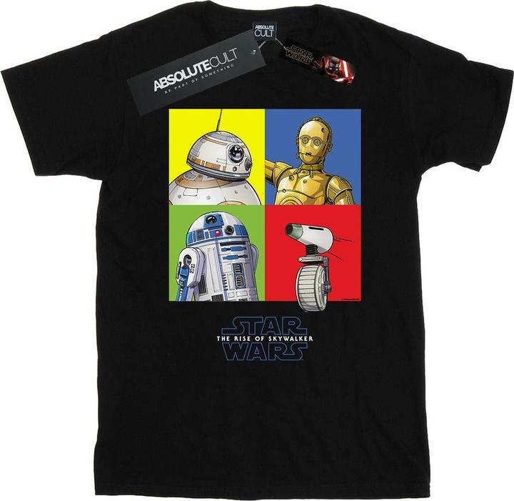 Immagine prodotto Star Wars The Rise Of Skywalker Droid Squares Maglietta Uomo (4XL)