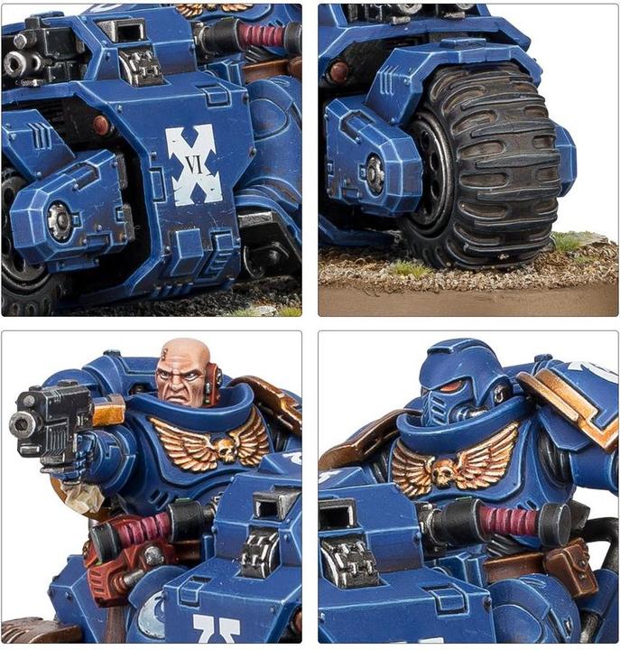Image du produit Games Workshop Warhammer 40k - Battleforce 2023 Space Marines : Force Fer de Lance (Matières plastiques)