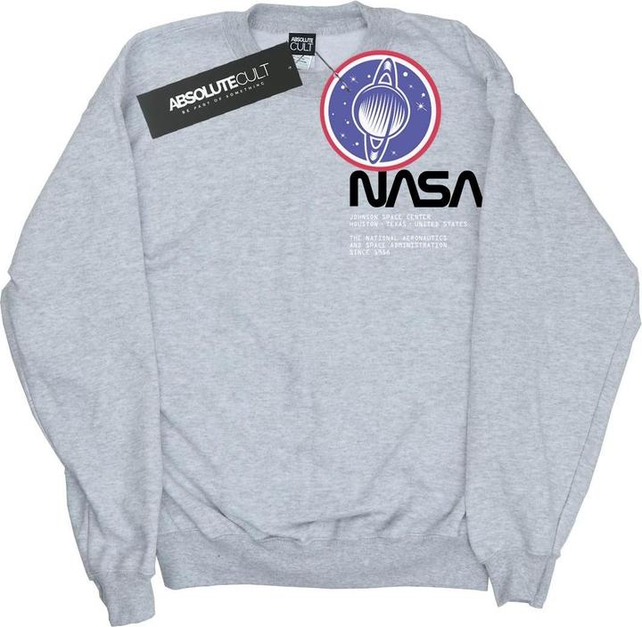 Nasa Johnson Worm Pocket Print Sweatshirt (XL)