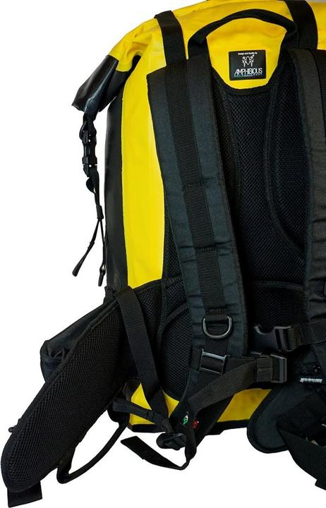Actual product image Amphibious WATERPROOF BACKPACK OVERLAND 45L YELLOW P/N: ZSF-1045.04 (45 l)